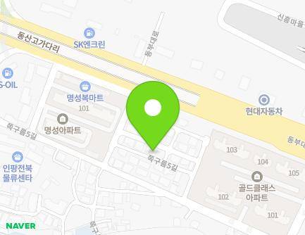17-26 Jjokgureum 5-gil, Deokjin-gu, Jeonju-si, Jeonbuk-do, Republic of Korea Map