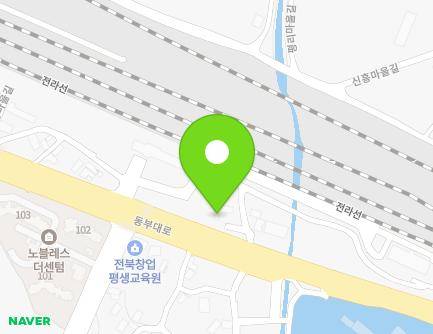 1478-3 Dongbu-daero, Deokjin-gu, Jeonju-si, Jeonbuk-do, Republic of Korea Map