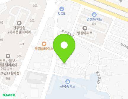 32-3 Jjokgureum 2-gil, Deokjin-gu, Jeonju-si, Jeonbuk-do, Republic of Korea Map