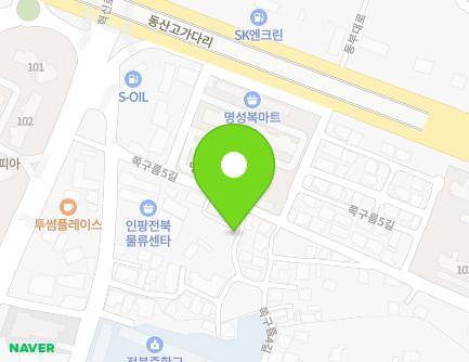 10-5 Jjokgureum 5-gil, Deokjin-gu, Jeonju-si, Jeonbuk-do, Republic of Korea Map