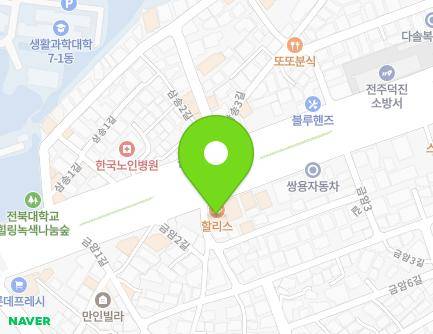 592 Baekje-daero, Deokjin-gu, Jeonju-si, Jeonbuk-do, Republic of Korea Map