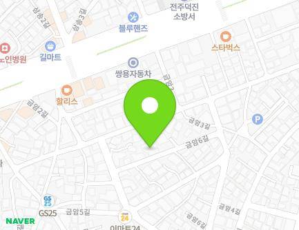 32-7 Geumam 5-gil, Deokjin-gu, Jeonju-si, Jeonbuk-do, Republic of Korea Map