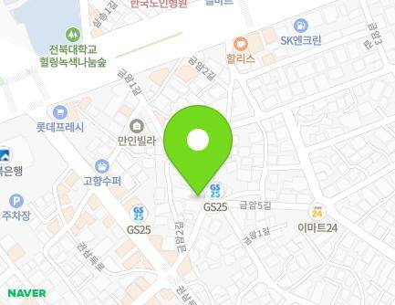 20 Geumam 2-gil, Deokjin-gu, Jeonju-si, Jeonbuk-do, Republic of Korea Map