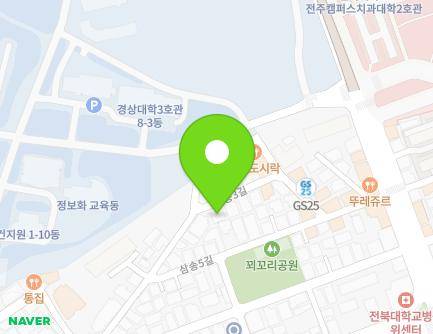 30-2 Samsong 3-gil, Deokjin-gu, Jeonju-si, Jeonbuk-do, Republic of Korea Map