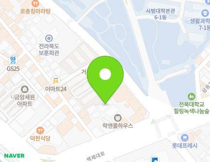 563-4 Baekje-daero, Deokjin-gu, Jeonju-si, Jeonbuk-do, Republic of Korea Map