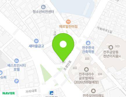 5 Jogyeongdan-ro, Deokjin-gu, Jeonju-si, Jeonbuk-do, Republic of Korea