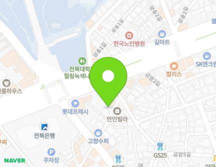 6-4 Geumam 1-gil, Deokjin-gu, Jeonju-si, Jeonbuk-do, Republic of Korea Map