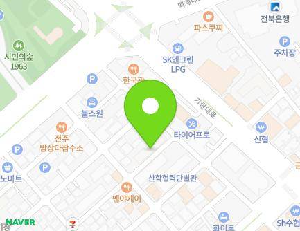 17 Tteokjeon 4-gil, Deokjin-gu, Jeonju-si, Jeonbuk-do, Republic of Korea Map