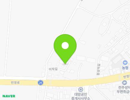 4-5 Ijak-gil, Deokjin-gu, Jeonju-si, Jeonbuk-do, Republic of Korea Map