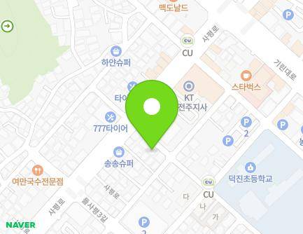 6 Deulsapyeong 4-gil, Deokjin-gu, Jeonju-si, Jeonbuk-do, Republic of Korea Map