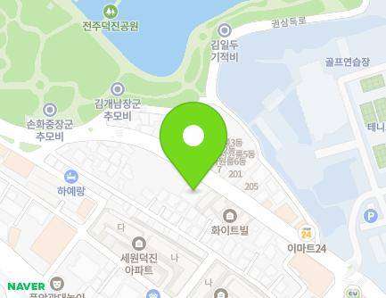359 Gwonsamdeuk-ro, Deokjin-gu, Jeonju-si, Jeonbuk-do, Republic of Korea Map