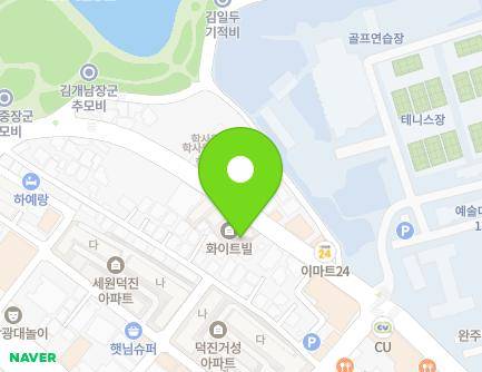 351 Gwonsamdeuk-ro, Deokjin-gu, Jeonju-si, Jeonbuk-do, Republic of Korea Map