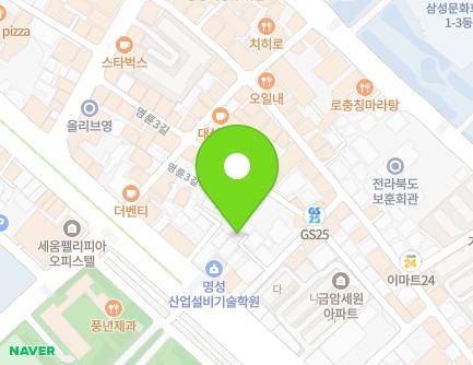7-5 Myeongnyun 2-gil, Deokjin-gu, Jeonju-si, Jeonbuk-do, Republic of Korea Map