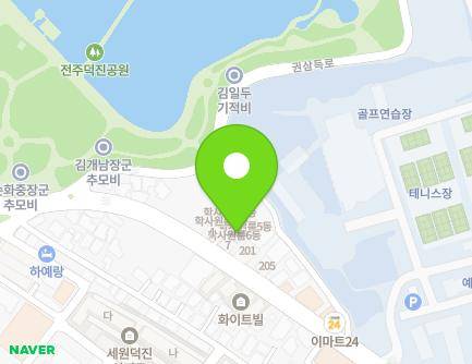 360-2 Gwonsamdeuk-ro, Deokjin-gu, Jeonju-si, Jeonbuk-do, Republic of Korea Map