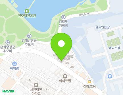360 Gwonsamdeuk-ro, Deokjin-gu, Jeonju-si, Jeonbuk-do, Republic of Korea Map