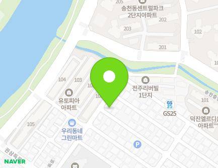 20 Hoban 8-gil, Deokjin-gu, Jeonju-si, Jeonbuk-do, Republic of Korea Map