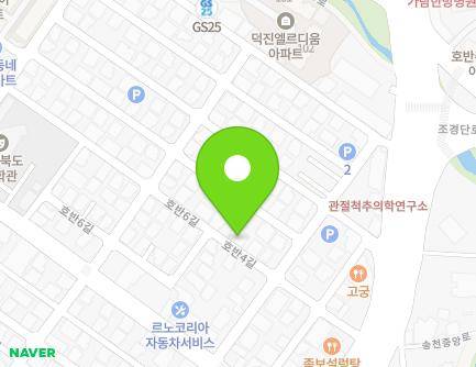 9-4 Hoban 4-gil, Deokjin-gu, Jeonju-si, Jeonbuk-do, Republic of Korea Map