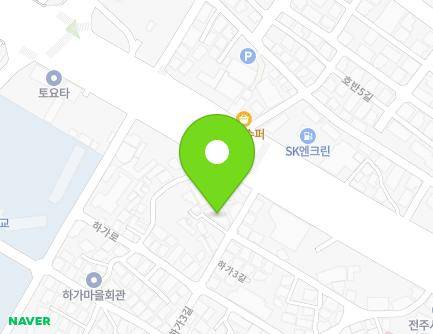 8 Haga 3-gil, Deokjin-gu, Jeonju-si, Jeonbuk-do, Republic of Korea Map