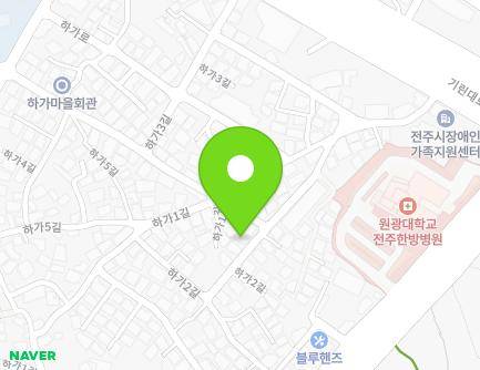 22 Haga 2-gil, Deokjin-gu, Jeonju-si, Jeonbuk-do, Republic of Korea Map
