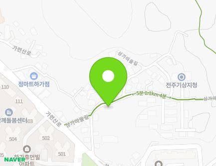12 Sanggamaeul-gil, Deokjin-gu, Jeonju-si, Jeonbuk-do, Republic of Korea Map