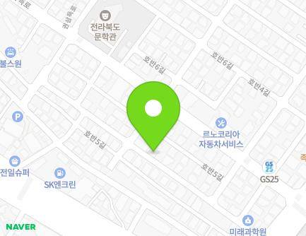 7-1 Hoban 5-gil, Deokjin-gu, Jeonju-si, Jeonbuk-do, Republic of Korea Map
