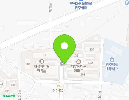 14 Banwol 4-gil, Deokjin-gu, Jeonju-si, Jeonbuk-do, Republic of Korea Map