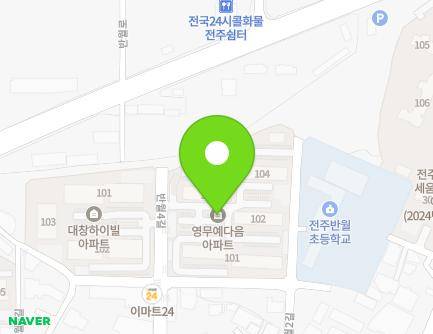 16 Banwol 4-gil, Deokjin-gu, Jeonju-si, Jeonbuk-do, Republic of Korea Map