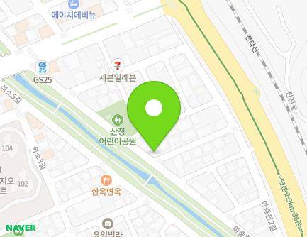 34 Ajungcheon 1-gil, Deokjin-gu, Jeonju-si, Jeonbuk-do, Republic of Korea Map