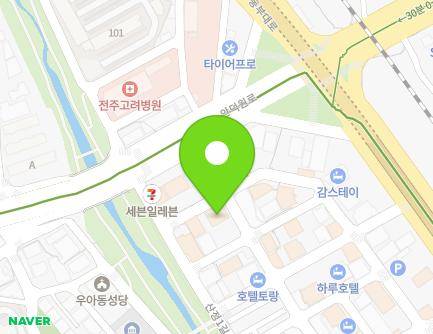 31 Sanjeong 2-gil, Deokjin-gu, Jeonju-si, Jeonbuk-do, Republic of Korea Map