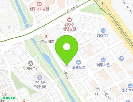 22 Sanjeong 1-gil, Deokjin-gu, Jeonju-si, Jeonbuk-do, Republic of Korea Map