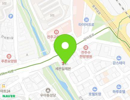 370 Andeogwon-ro, Deokjin-gu, Jeonju-si, Jeonbuk-do, Republic of Korea Map