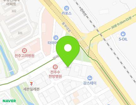 384 Andeogwon-ro, Deokjin-gu, Jeonju-si, Jeonbuk-do, Republic of Korea Map