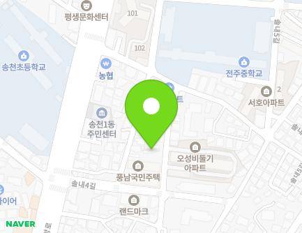 14-12 Sollae 5-gil, Deokjin-gu, Jeonju-si, Jeonbuk-do, Republic of Korea Map