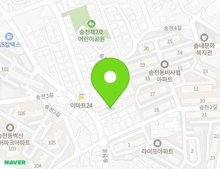 74 Songcheon-ro, Deokjin-gu, Jeonju-si, Jeonbuk-do, Republic of Korea Map