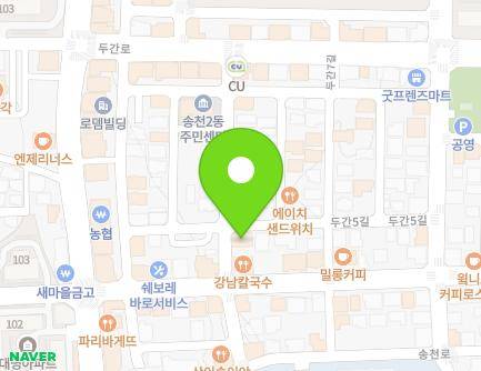 17 Dugan 9-gil, Deokjin-gu, Jeonju-si, Jeonbuk-do, Republic of Korea Map