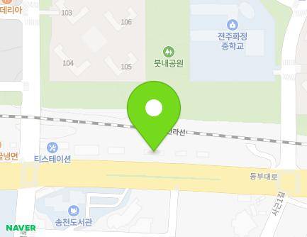 1076 Dongbu-daero, Deokjin-gu, Jeonju-si, Jeonbuk-do, Republic of Korea Map