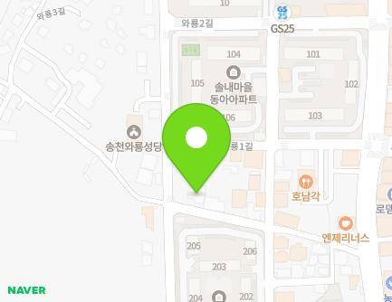58-3 Waryong-ro, Deokjin-gu, Jeonju-si, Jeonbuk-do, Republic of Korea