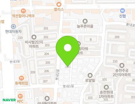 20-2 Bunnae 2-gil, Deokjin-gu, Jeonju-si, Jeonbuk-do, Republic of Korea Map
