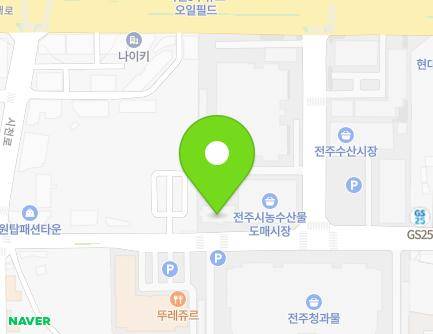 1183 Dongbu-daero, Deokjin-gu, Jeonju-si, Jeonbuk-do, Republic of Korea Map