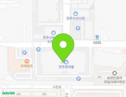 1181 Dongbu-daero, Deokjin-gu, Jeonju-si, Jeonbuk-do, Republic of Korea Map
