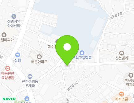 16 Jjokgureum 1-gil, Deokjin-gu, Jeonju-si, Jeonbuk-do, Republic of Korea Map