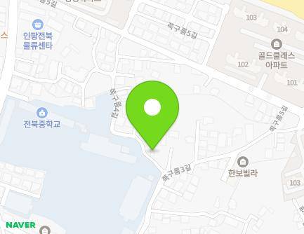 21 Jjokgureum 4-gil, Deokjin-gu, Jeonju-si, Jeonbuk-do, Republic of Korea Map