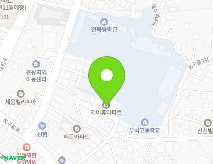 13 Jjokgureum 3-gil, Deokjin-gu, Jeonju-si, Jeonbuk-do, Republic of Korea Map