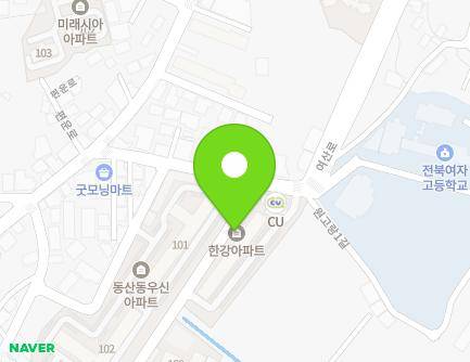 227 Yeosan-ro, Deokjin-gu, Jeonju-si, Jeonbuk-do, Republic of Korea Map