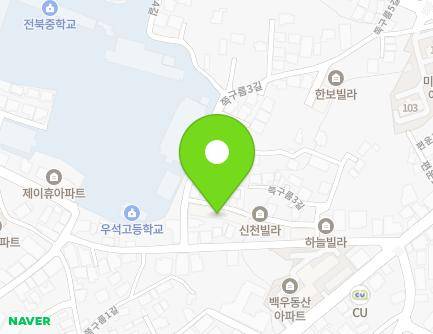 25-4 Jjokgureum 3-gil, Deokjin-gu, Jeonju-si, Jeonbuk-do, Republic of Korea Map
