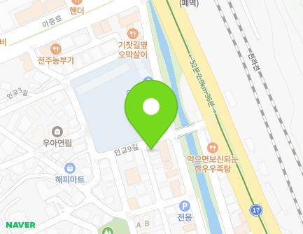55-3 Ingyo 9-gil, Deokjin-gu, Jeonju-si, Jeonbuk-do, Republic of Korea Map