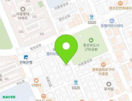 13-5 Ajung 3-gil, Deokjin-gu, Jeonju-si, Jeonbuk-do, Republic of Korea Map