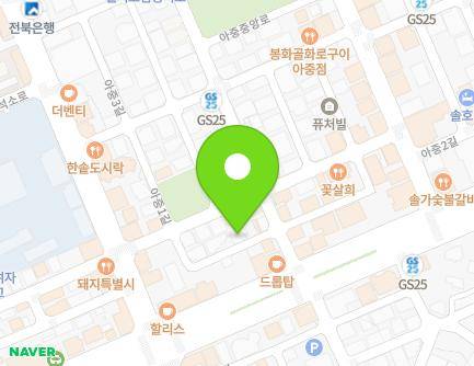 6-5 Ajung 1-gil, Deokjin-gu, Jeonju-si, Jeonbuk-do, Republic of Korea Map
