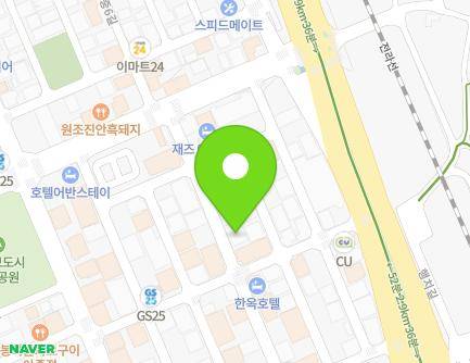 14-4 Ajung 4-gil, Deokjin-gu, Jeonju-si, Jeonbuk-do, Republic of Korea Map