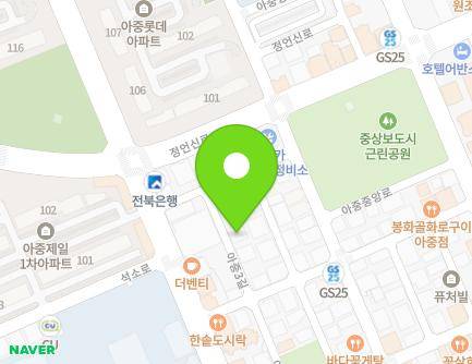 5-6 Ajung 3-gil, Deokjin-gu, Jeonju-si, Jeonbuk-do, Republic of Korea Map